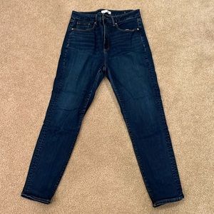 Loft curvy skinny jeans